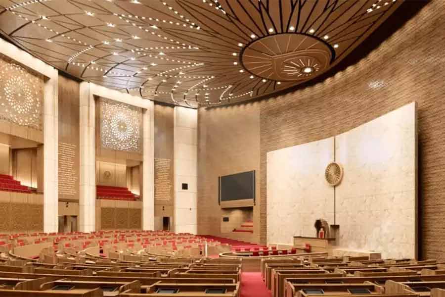 Image of New Parliament From Inside.