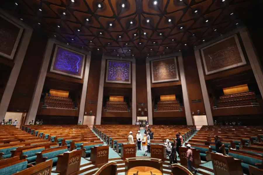 Image of New Parliament From Inside.