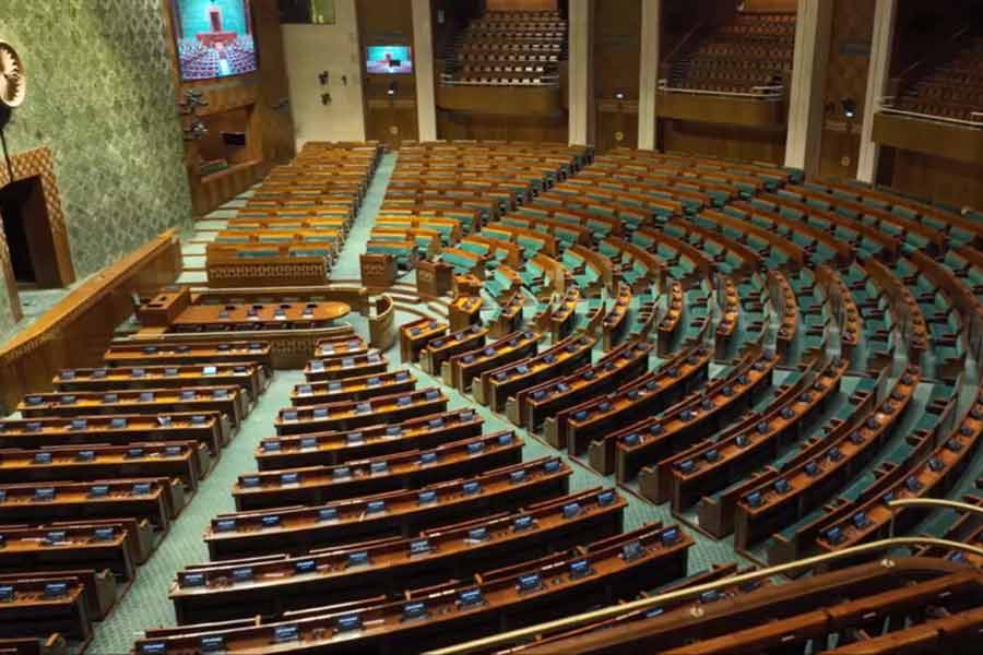 Image of New Parliament From Inside.