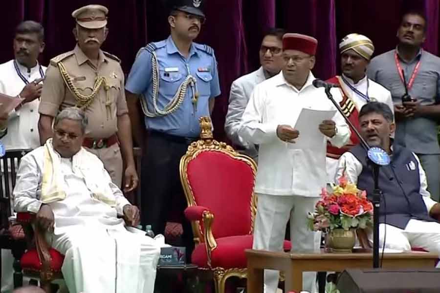 New Ministers of Karnataka CM Siddaramaiah’s cabinet take oath