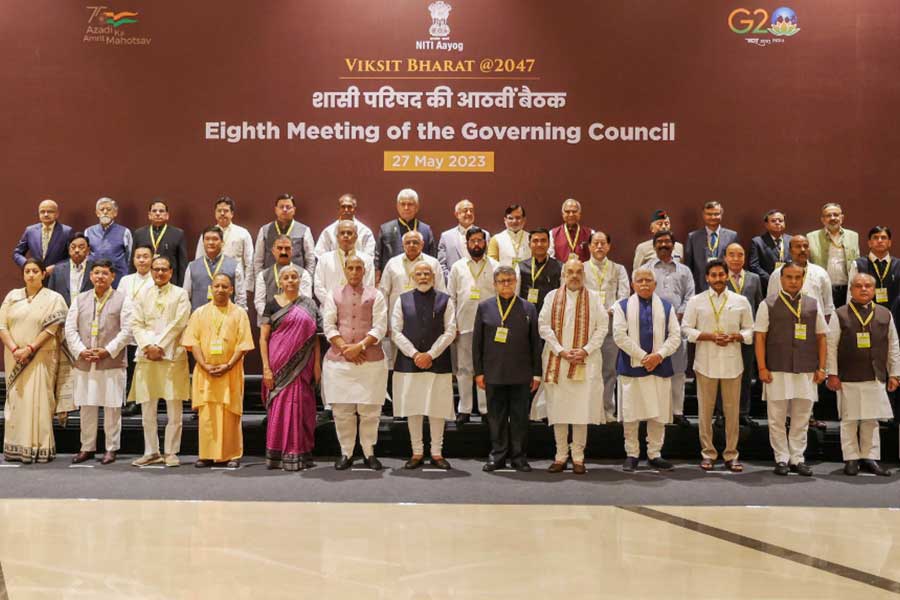Ten chief minister absent for various reasons in NITI Aayog meeting 