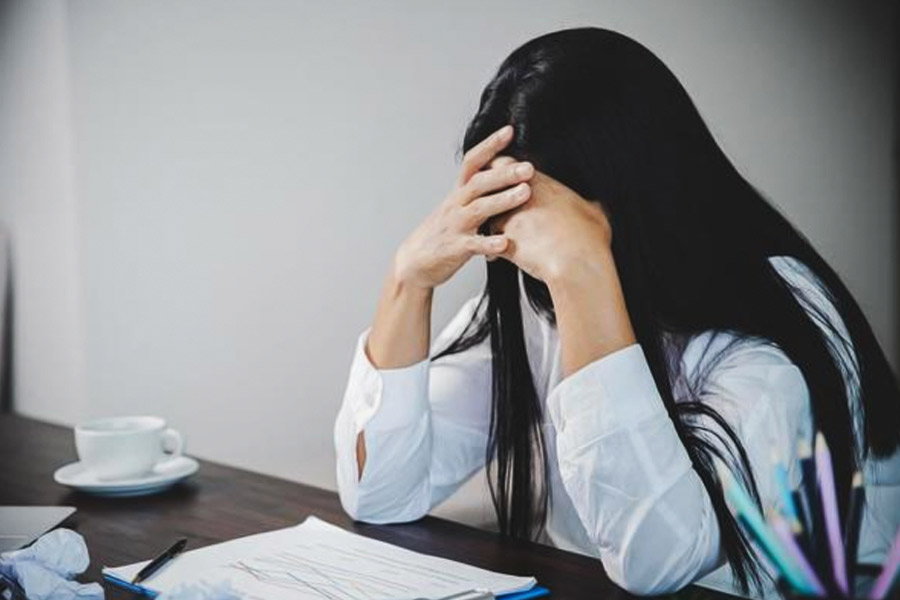 Representational picture of unemployed woman