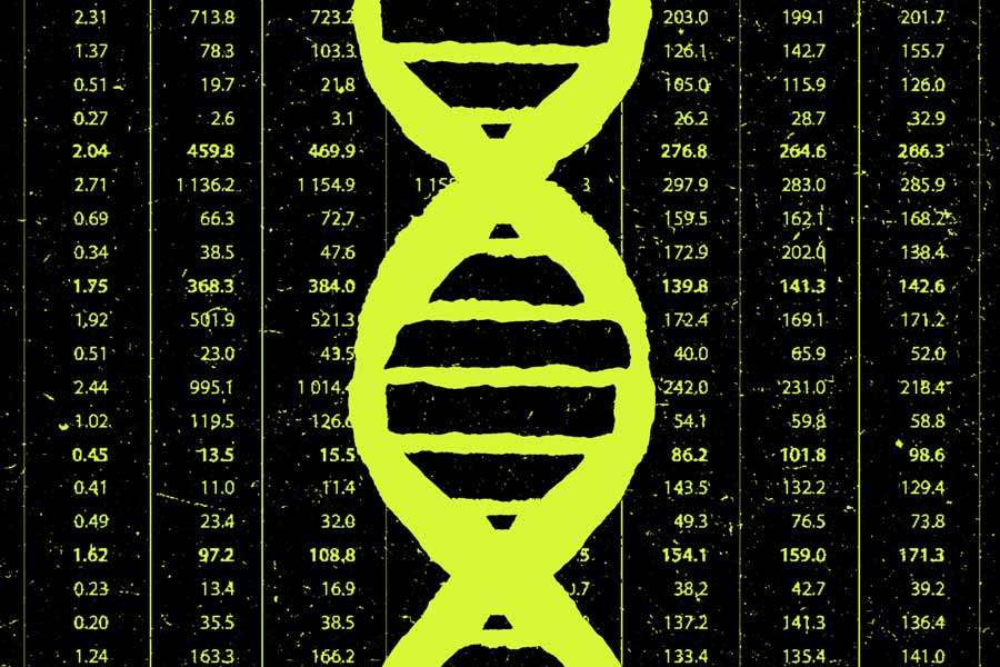 Representational picture of DNA