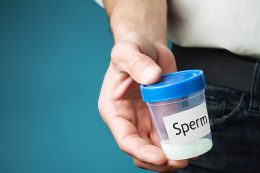 Representational picture of sperm donation