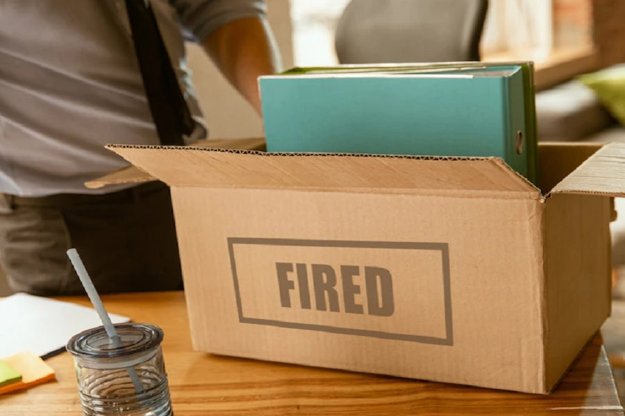 Representational picture of office