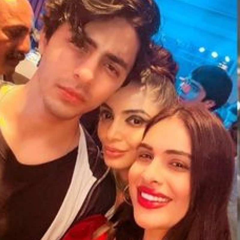 Neha Malik with Aryan Khan