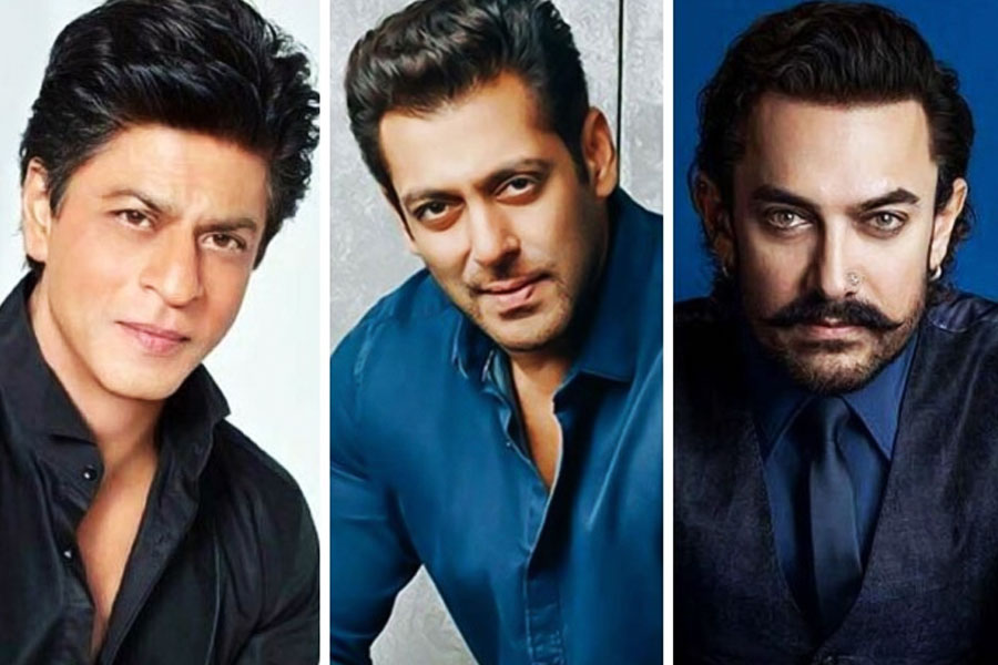 Shah Rukh Khan, Salman Khan and Aamir Khan