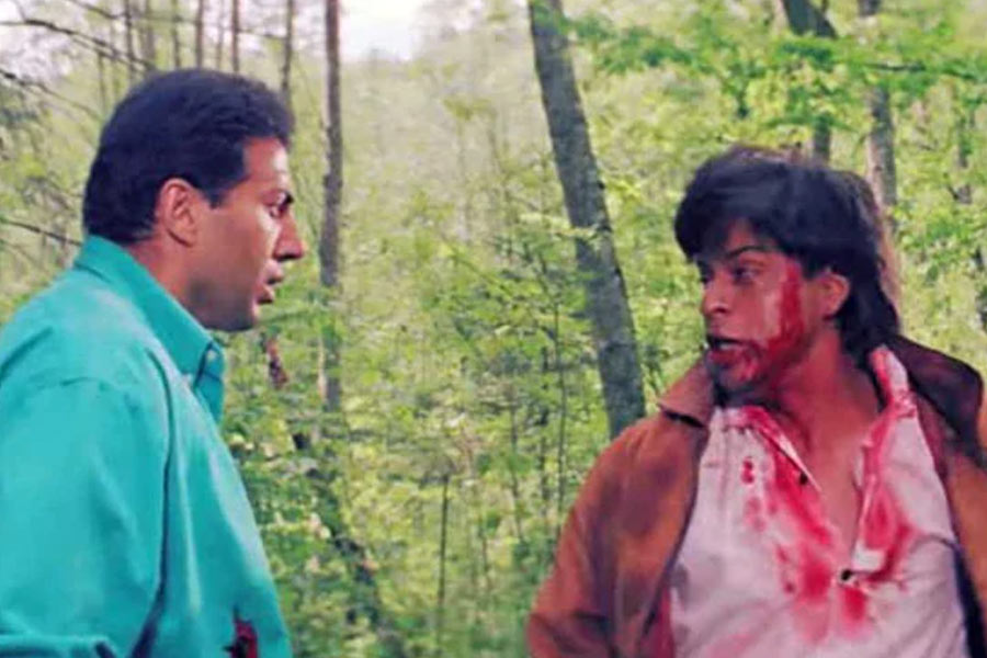 Darr movie scene