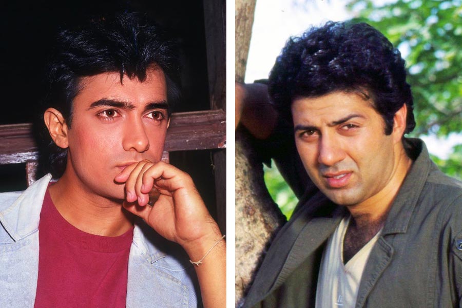 Aamir Khan and Sunny Deol