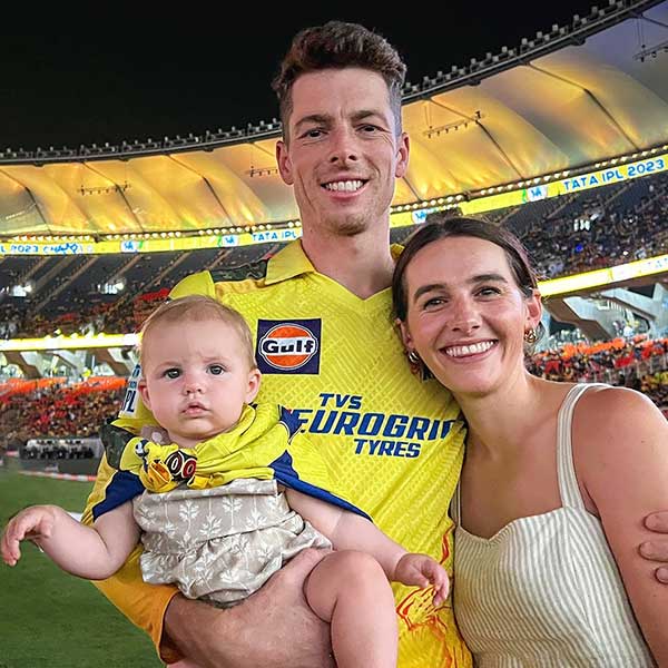 Image of Mitchell Santner and his family