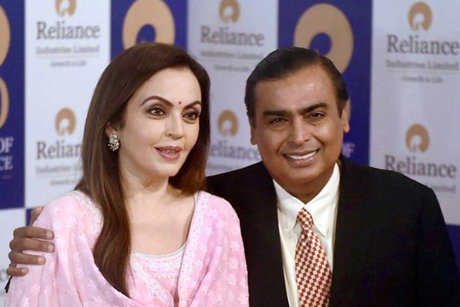 Mukesh Ambani and Nita Ambani