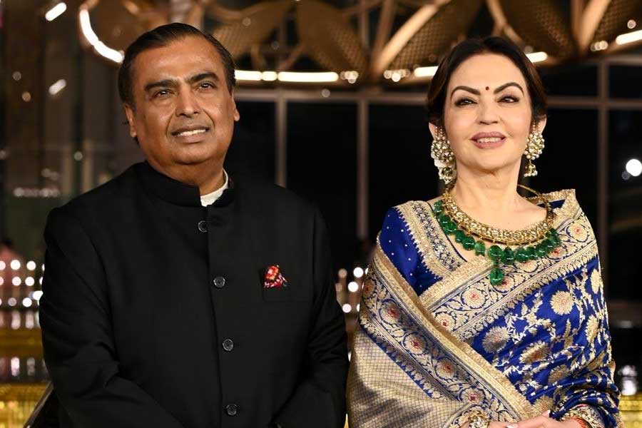 Mukesh Ambani and Nita Ambani