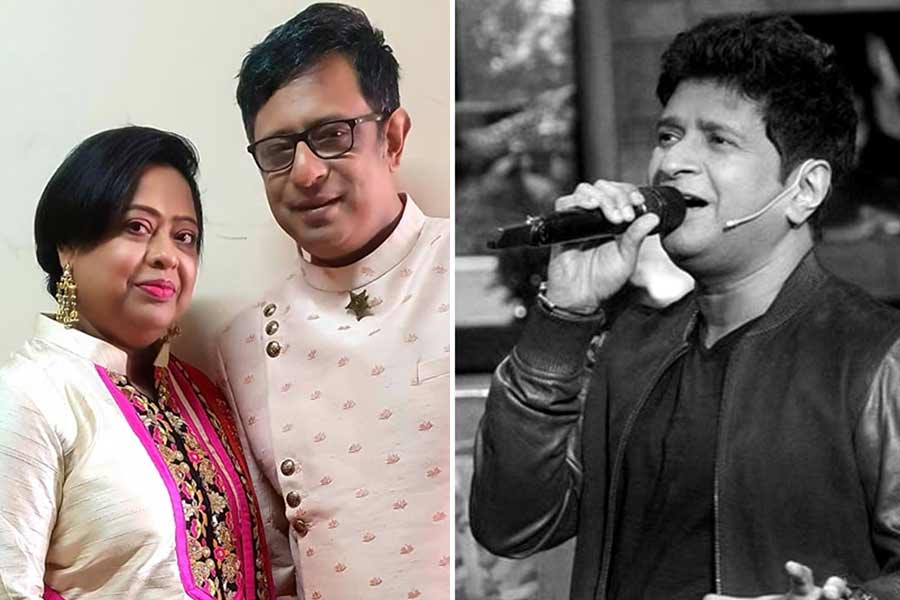Tollywood Singer Rupankar Bachi’s wife Chaitali Lahiri and KK