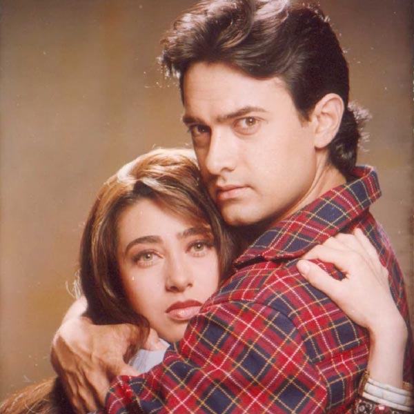 Aamir Khan and Karishma Kapoor