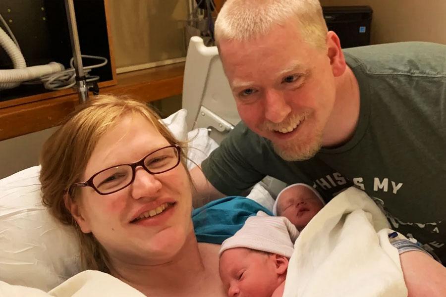 Twins were born from 30 year-old frozen embryos and their mom is only 3 years older than that.