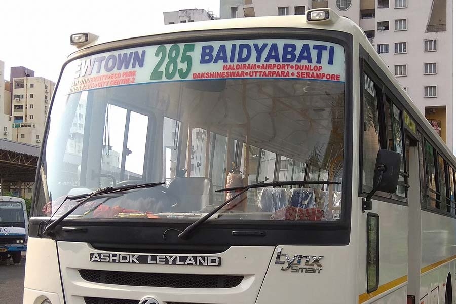 The transport department is angry with the company for picking up the bus with bouncers