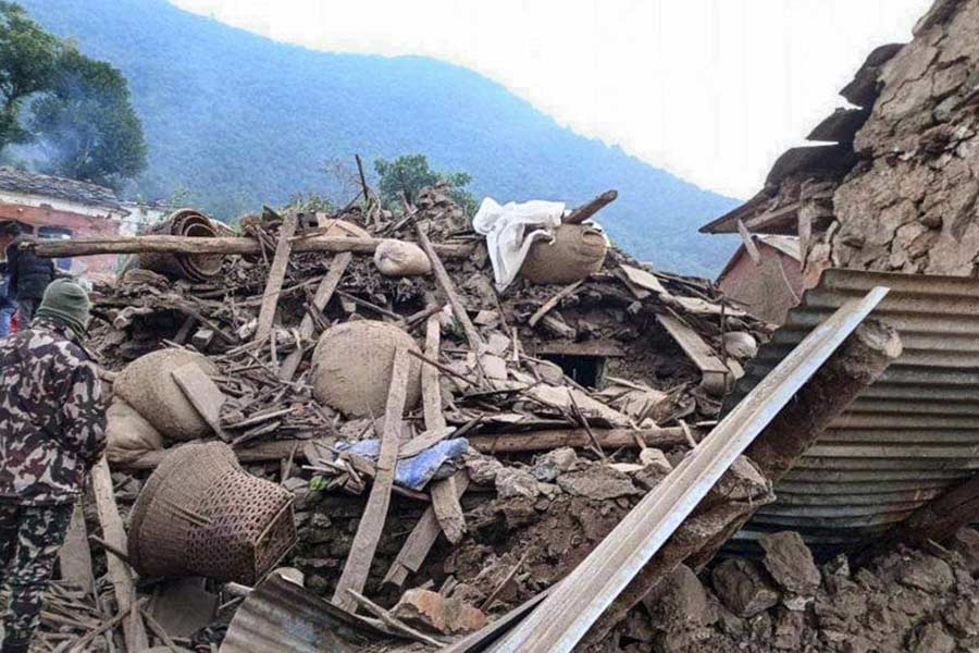 Another earthquake hits Nepal in the early morning of Sunday
