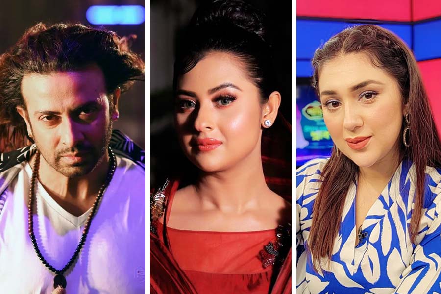 Speculation that Bangladeshi singer Kaushik Hossain Taposh having an affair with Shobnom Bubly