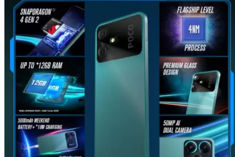 পকো এম সিক্স প্রো ফাইভ জি :পকোর মোবাইল ফোনগুলো নিয়ে আলাদা করে বলার কিছু নেই। এই মোবাইলটির ৬ জিবি র্যাম ও ১২৮ জিবি রম রয়েছে। পাঁচ হাজার এমএএইচ ব্যাটারি থাকছে। ৫২ মেগাপিক্সেলের দুটি ক্যামেরাও আছে। সামনের ক্যামেরা ৮ মেগাপিক্সেলের।  অফারে মোবাইলটি দাম ১১ থেকে ১২ হাজারের মধ্যে আপনি পেয়ে যেতে পারেন।