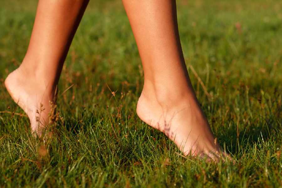 Walking Barefoot