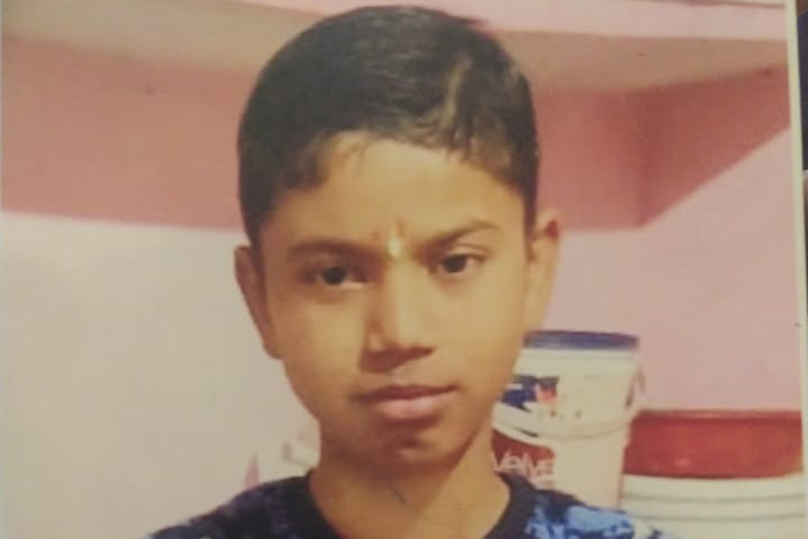 An image of the missing boy