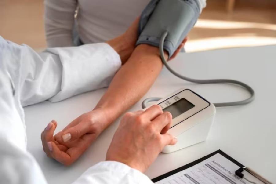 Image of blood pressure test