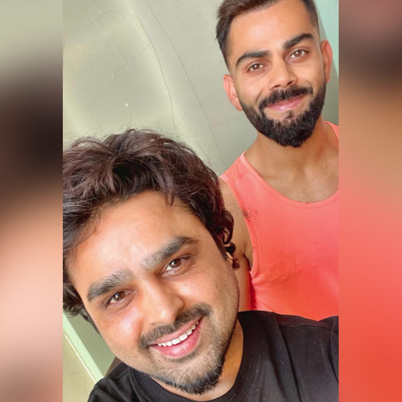How much Virat Kohli spend on hair cutting and who does it