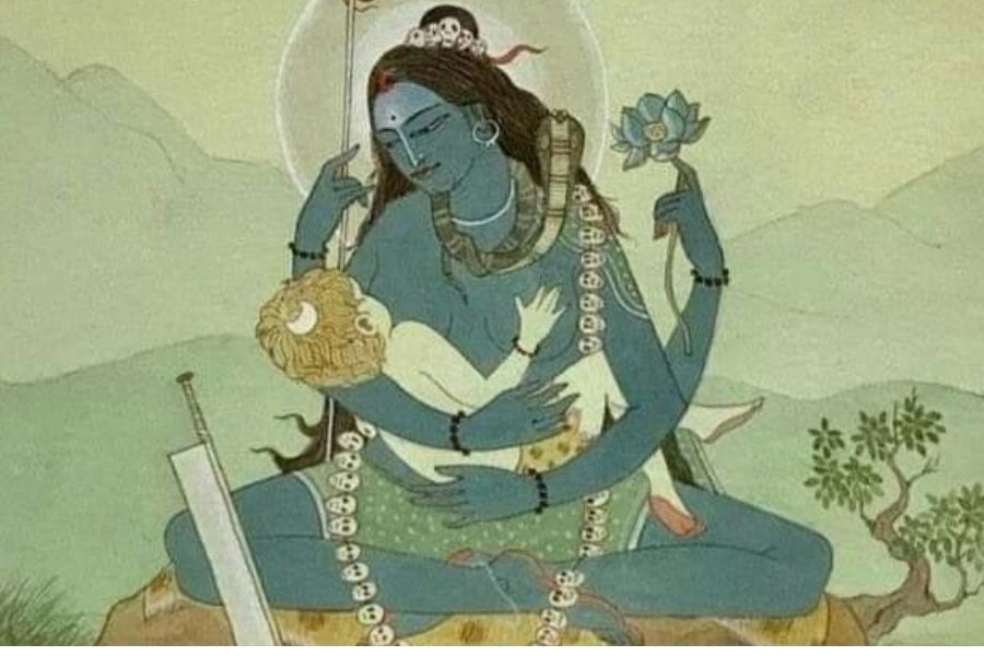 শ্রীকালী:  দেবীর আরেক রূপ শ্রীকালী। অনেকের মতে এই রূপে তিনি দারুক নামক অসুর নাশ করেন। দেবী মহাদেবের শরীরে প্রবেশ করে তাঁর কণ্ঠের বিষে কৃষ্ণবর্ণা হন এবং পরবর্তীকালে মহাদেব শিশুরূপে তাঁর স্তন্যপান করেন। শিবের ন্যায় ইনিও ত্রিশূলধারিনী ও সর্পযুক্তা।