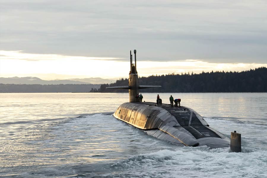 America sends a Guided Missile Submarine to West Asia to prevent other counties from Joining Israel-Hamas War