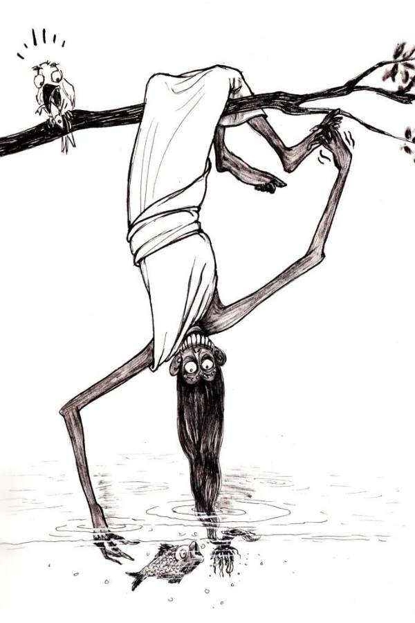 গেছো ভূত- কথিত যে সব মানুষ গলায় ফাঁস দিয়ে গাছ থেকে ঝুলে মারা যান তারাই পরে গেছো ভূত হয়ে সেই সব গাছে থেকে যায়। বড় গাছ এঁদের বেশি প্রিয়। কেউ কেউ বলেন, এঁদের দেখতে নাকি বানরের মতো। আবার কেউ বলেন টিকটিকির মতো। মাথা নীচে এবং পা উপরে করে গাছ থেকে ঝুলে থাকে এঁরা। তাল গাছ এঁদের প্রিয় বাসস্থান। 