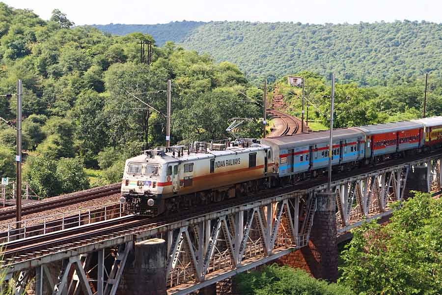 India’s first cable-stayed railway bridge is almost completed 