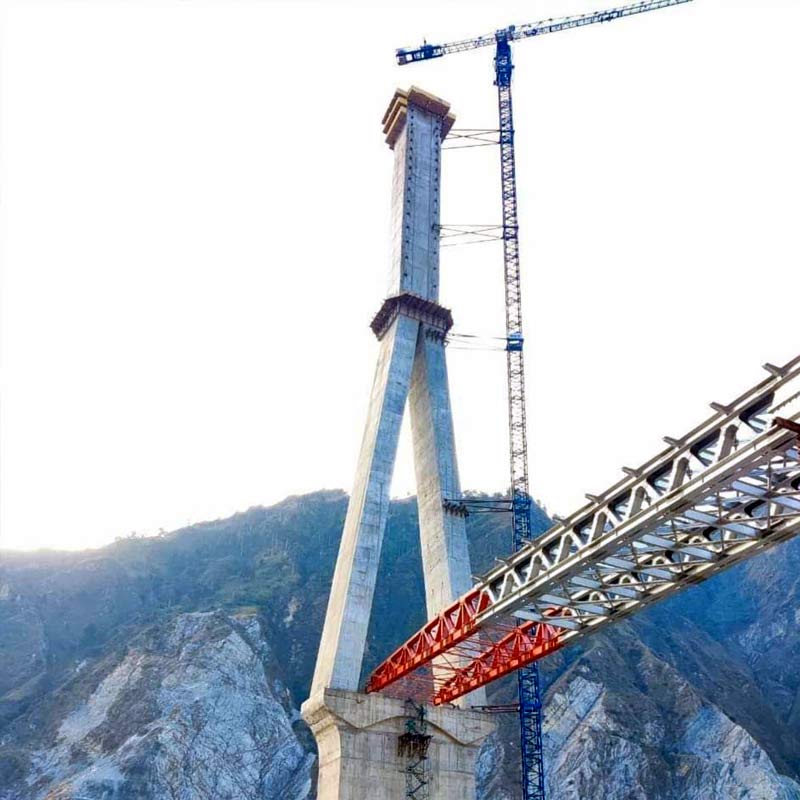 India’s first cable-stayed railway bridge is almost completed 
