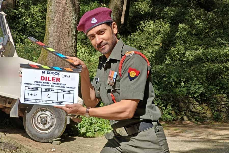 Tollywood actor Tota Roychoudhury shares his first look form a new Hindi film