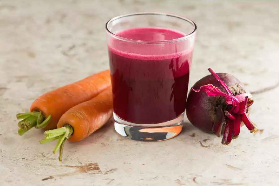 Beet-carrot juice