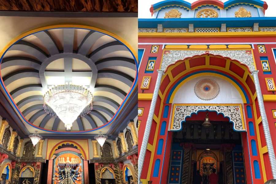 বারাসতের নবপল্লি অ্যাসোসিয়েশন। এবার তাঁদের ৪৪তম বর্ষ।