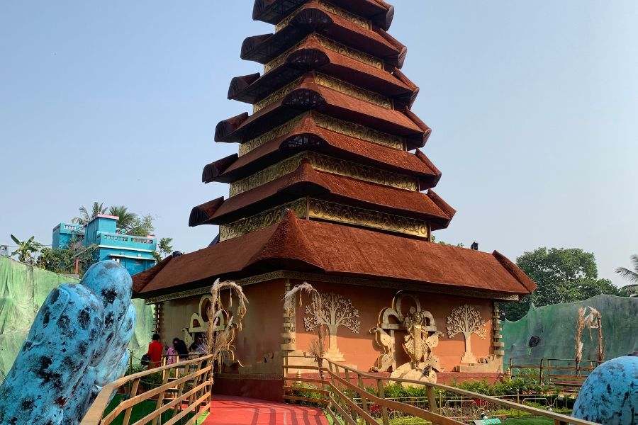 বারাসতের সন্ধানী শ্যামা পুজো কমিটি।