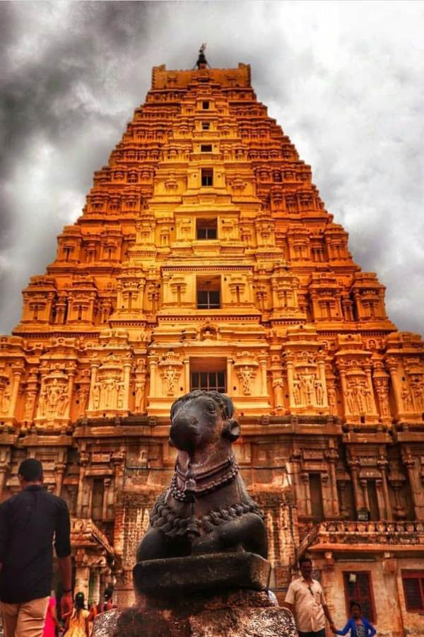 বিরুপাক্ষেশ্বরের গর্ভগৃহের বাঁদিকে আছে ভুবনেশ্বরী মন্দির।  গর্ভগৃহের পিছনে বিরুপাক্ষেশ্বর গোপুরম-এর উলটানো রূপ রয়েছে।  বিরূপাক্ষেশ্বর মন্দিরে লক্ষ্মী নামে একটি হাতি আছে। 