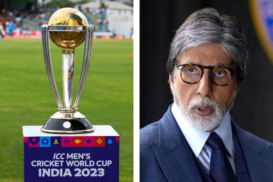 Amitabh Bachchan and the ICC Men\\\'s Cricket World Cup.