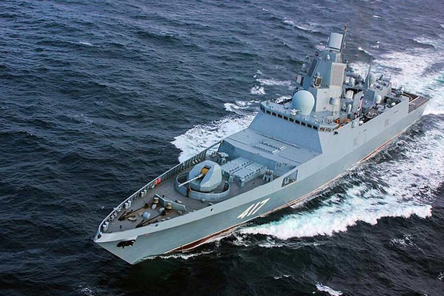 Russian warships in Bangladesh coast after five decades