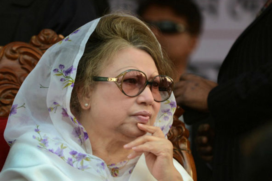 An image of Khaleda Zia