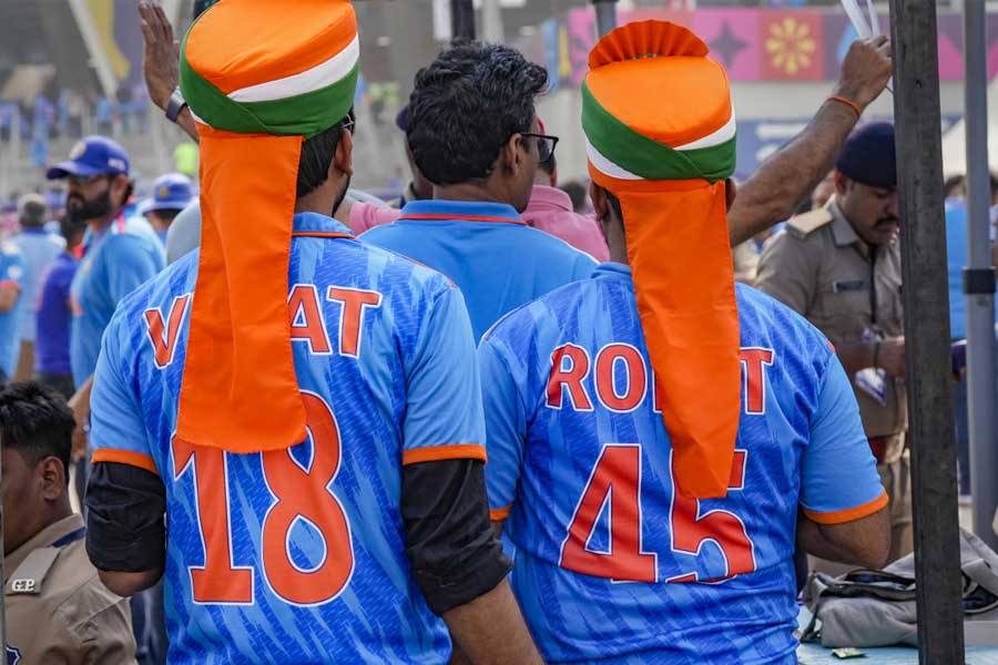 Image of India supporters