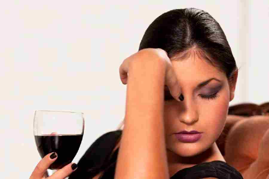 Why some people get a headache after just one small glass of red wine.