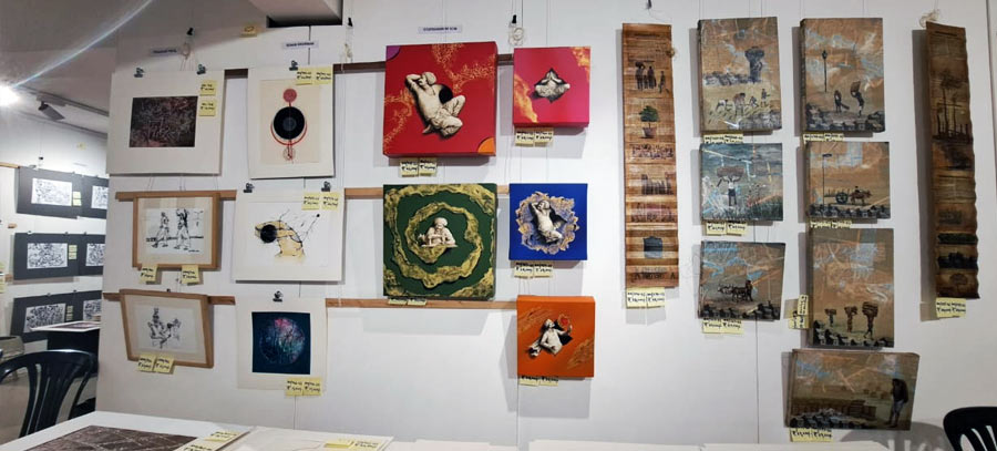 CIMA gallery’s art mela has art work from different states and cultural background