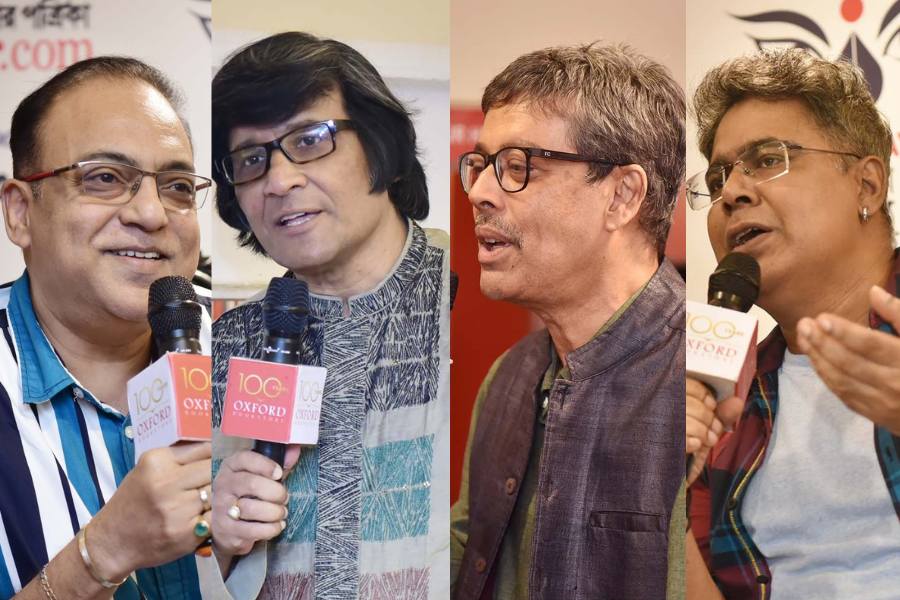 Apeejay bangla sahitya utsob celebrated 9th year of their convention in 2023 at Oxford bookstore Kolkata dgtl