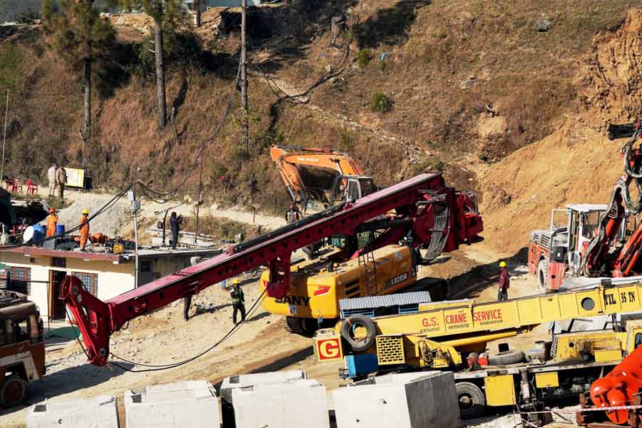 Timeline of Uttarkashi Tunnel Collapse rescue operation
