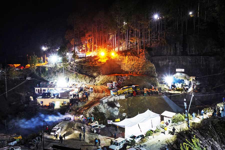 Timeline of Uttarkashi Tunnel Collapse rescue operation