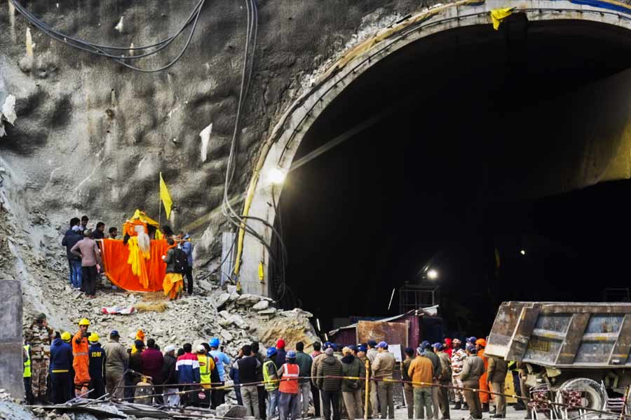Timeline of Uttarkashi Tunnel Collapse rescue operation
