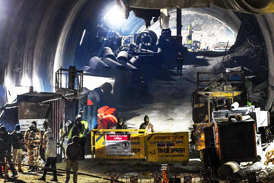 Timeline of Uttarkashi Tunnel Collapse rescue operation