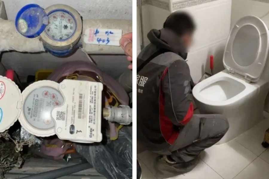 Couple accidentally drink toilet water for 6 months.