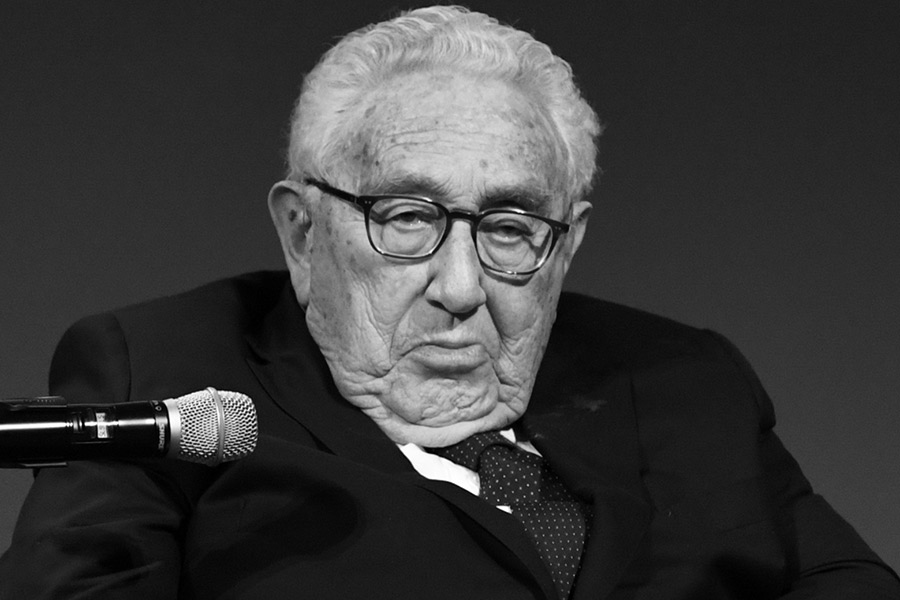 Former US secretary of state Henry Kissinger dies aged one hundred